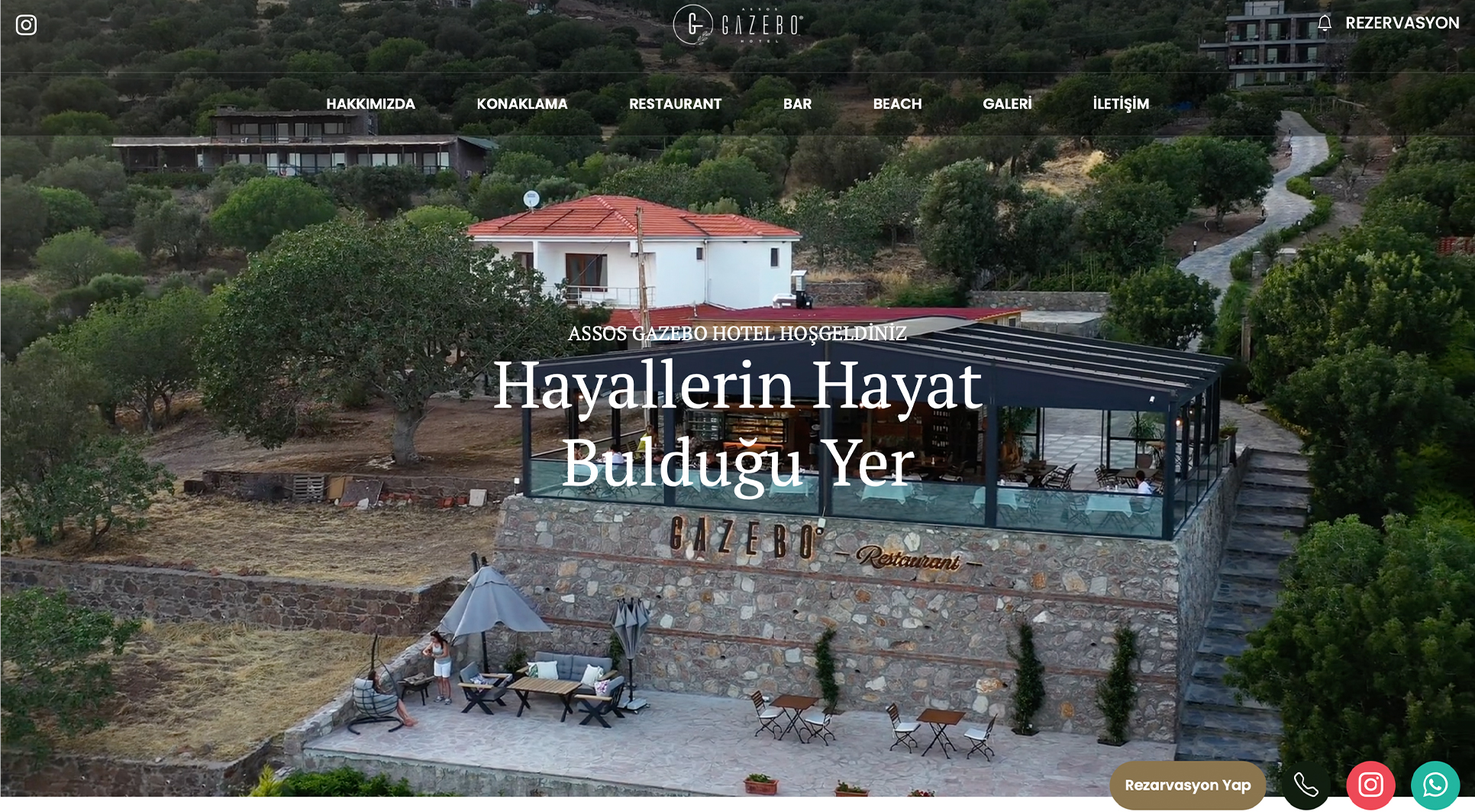 Craft-Creative | Assos Gazebo Otel