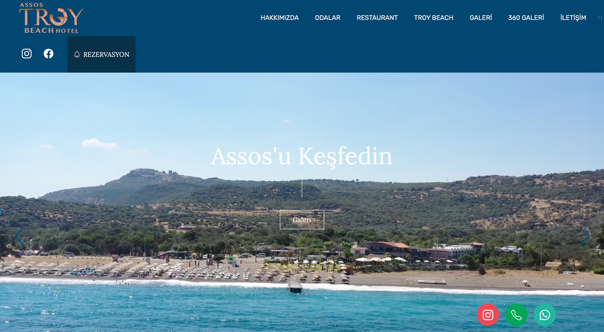 Craft-Creative | Assos Troy Beach Hotel